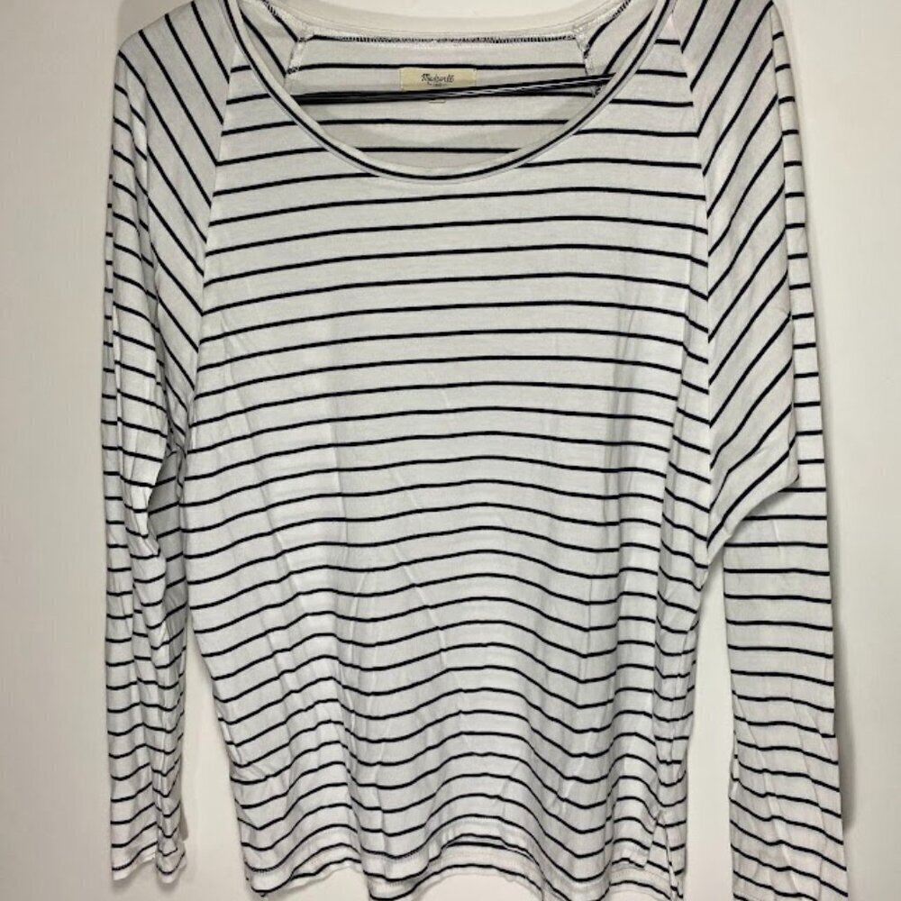 Madewell Striped Long Sleeve Tee